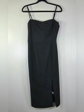 NWT DRESS THE POPULATION ALANA MIDI COCKTAIL DRESS.
